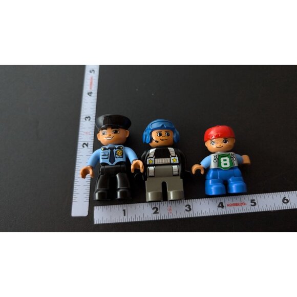 Lego Duplo Police Officer Engineer & Kid Figures Lot of 3 - Picture 6 of 7